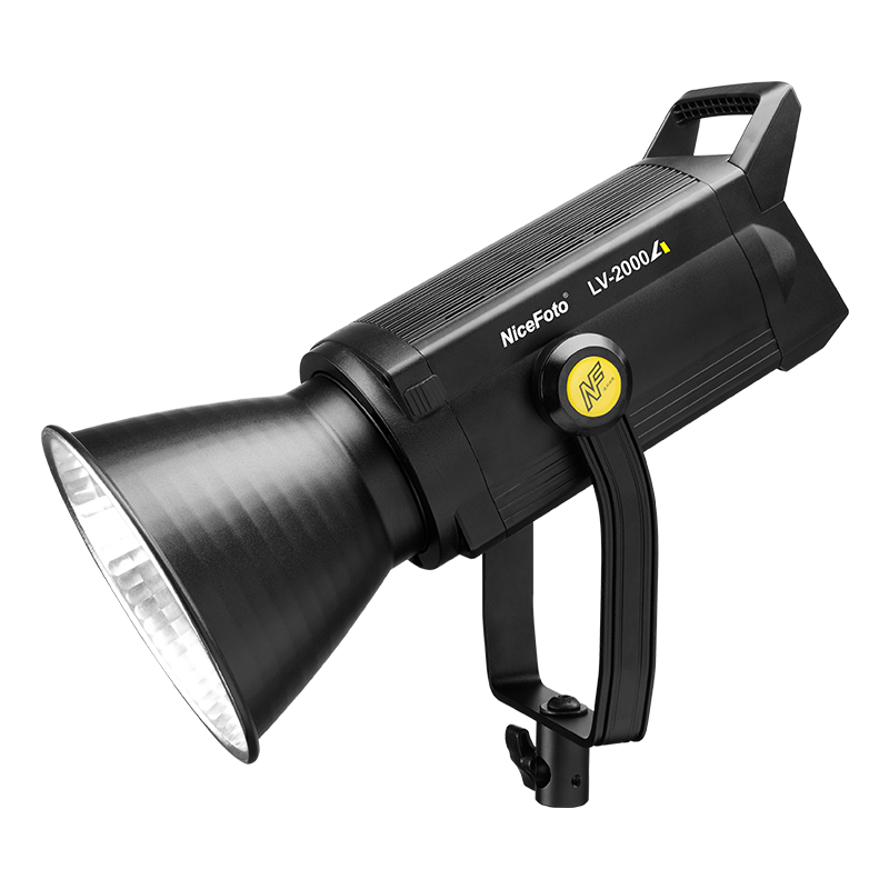 NiceFoto LV-2000A 200W Bi-color COB LED Video Light