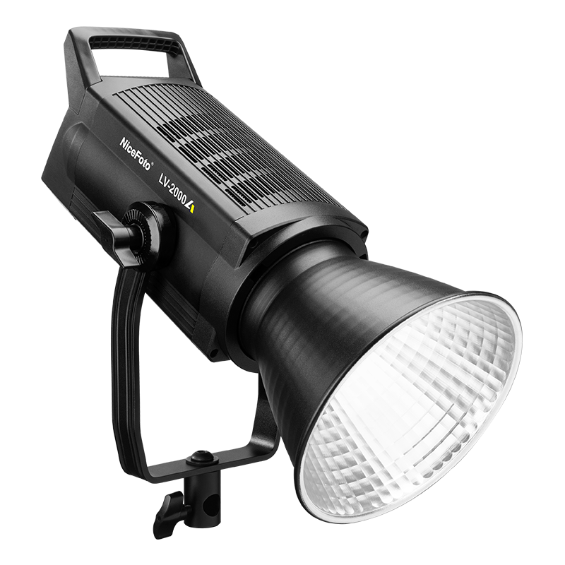 NiceFoto LV-2000A 200W Bi-color COB LED Video Light