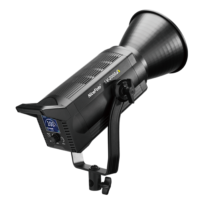 NiceFoto LV-2000A 200W Bi-color COB LED Video Light