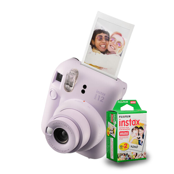FUJIFILM INSTAX MINI 12 Instant Film Camera (Lilac Purple)