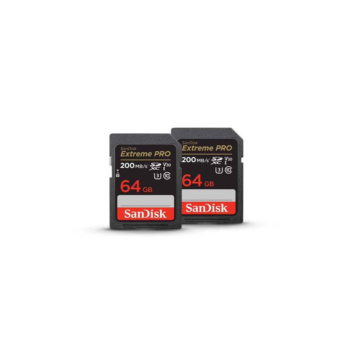 SanDisk 64GB Extreme PRO UHS-I SDXC 200 MB/s Memory Card