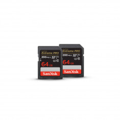 SanDisk 64GB Extreme PRO UHS-I SDXC 200 MB/s Memory Card