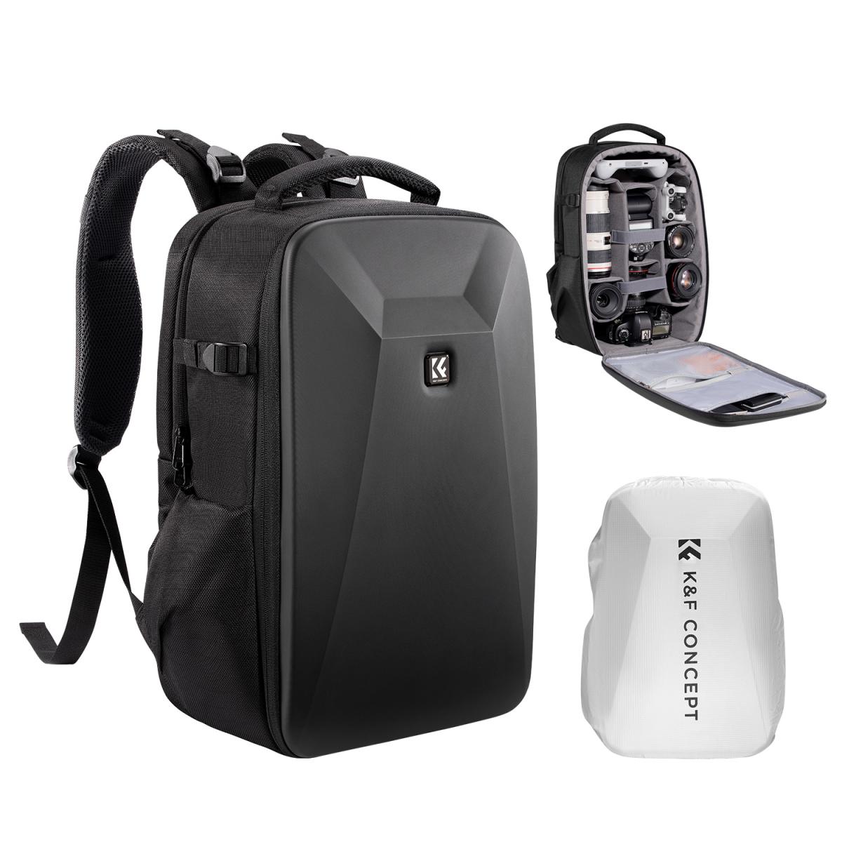 K&F Concept Camera Backpack 22L Nature Wander 10 (Black) KF13.134