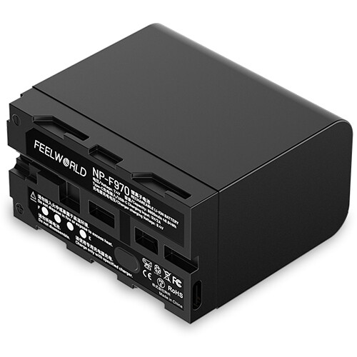FeelWorld NP-970 Battery with USB-C Charging (6600mAh, L-Series)