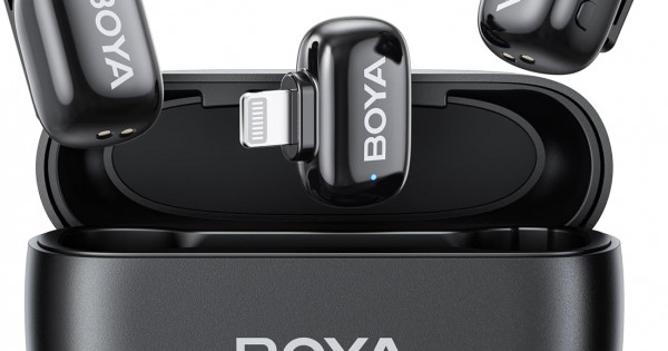 BOYA MINI-15 (2TX+1RX+Charging Case) for Lightning Device