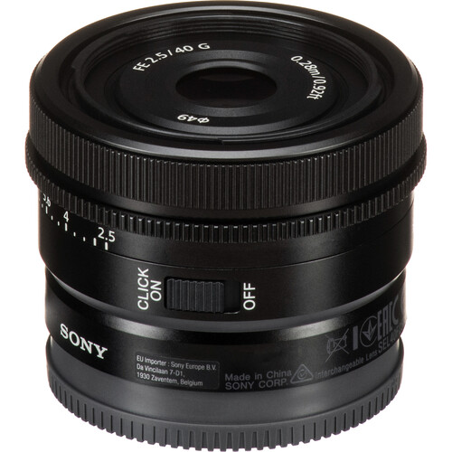 Sony FE 40mm f/2.5 G Lens