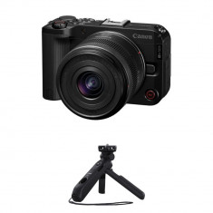 Canon EOS R50 V Mirrorless Camera with Canon RF-S 14-30mm Lens & Tripod Grip