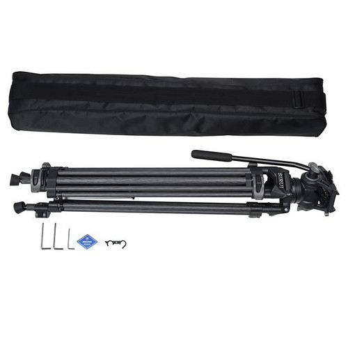 SIRUI AVT-12 Twist-lock Carbon Fiber Video Tripod Kit