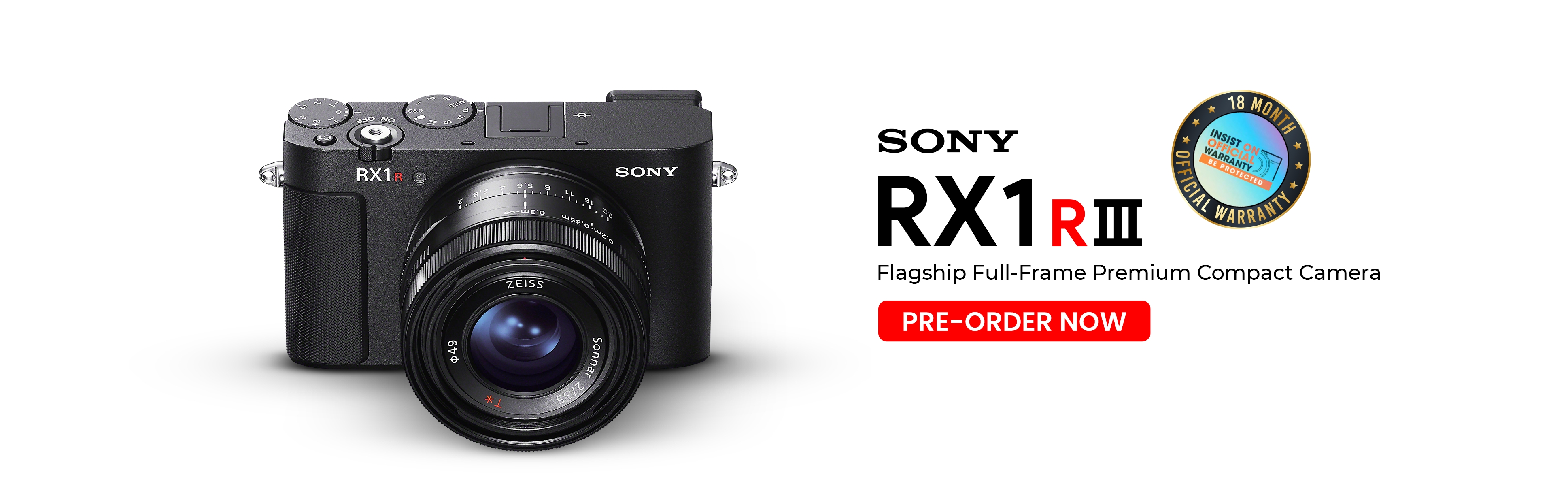 Sony RX1R III Digital Camera