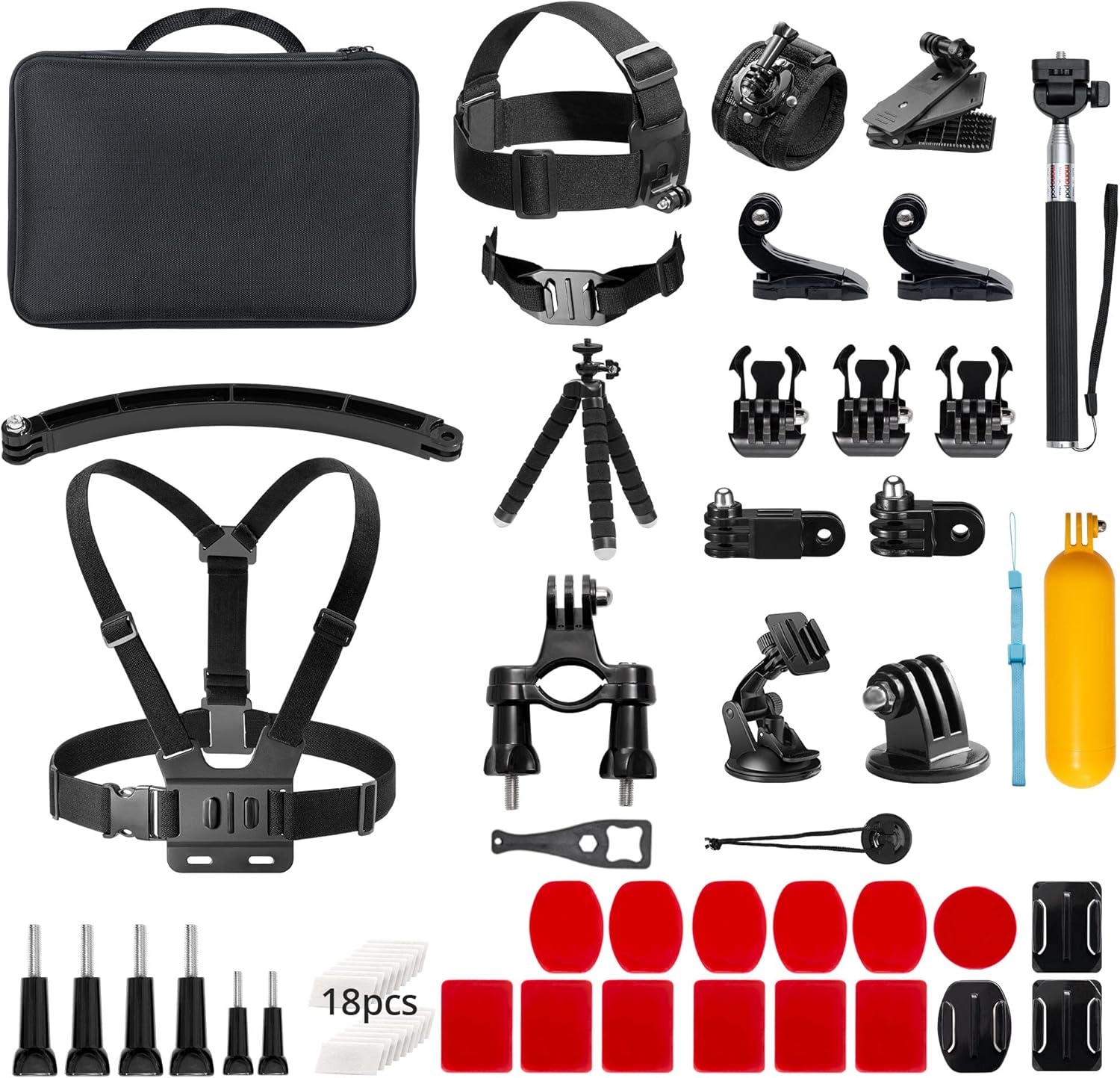 AKASO 60 in 1 Accessories Kit