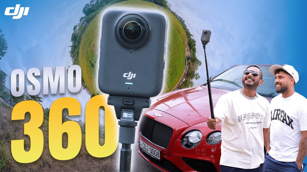 DJI Osmo 360 | වෙනස් විදිහේ Review එකක් 😍