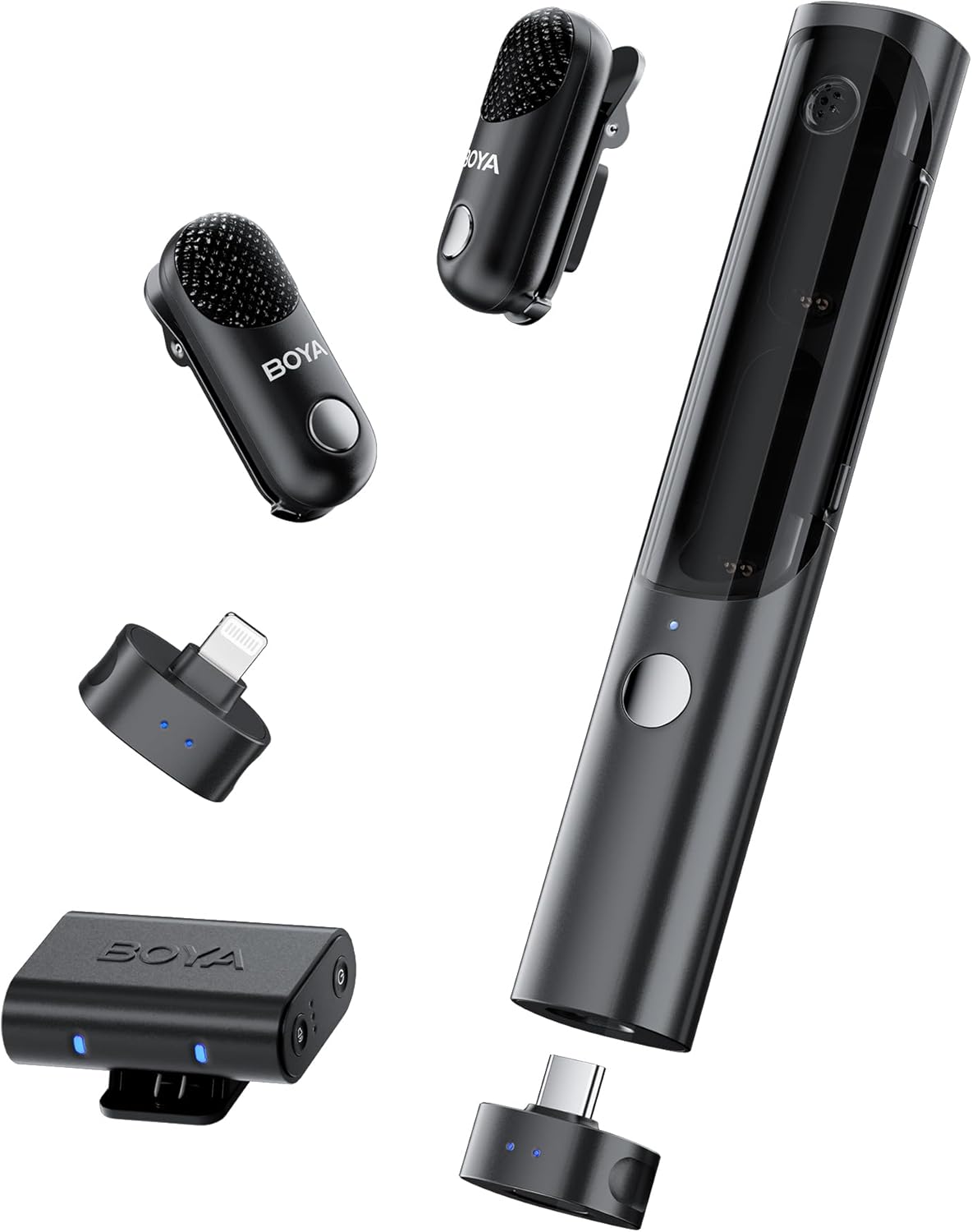 BOYA Magic-02 Wireless Lavalier Microphone