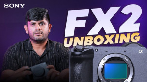 Sony FX2 Cinema Camera Unboxing එක 😍