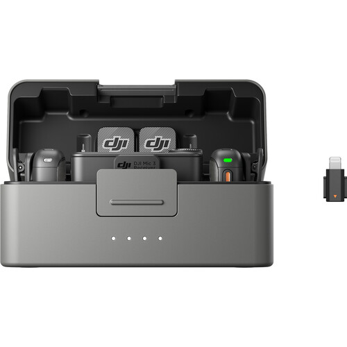 DJI Mic 3 2-Person Compact Wireless Microphone System/Recorder for Camera & Smartphone