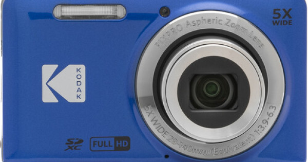Kodak PIXPRO FZ55 Digital Camera (Blue) - CameraLK