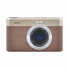 Kodak PIXPRO C1 Compact Digital Camera (Brown)