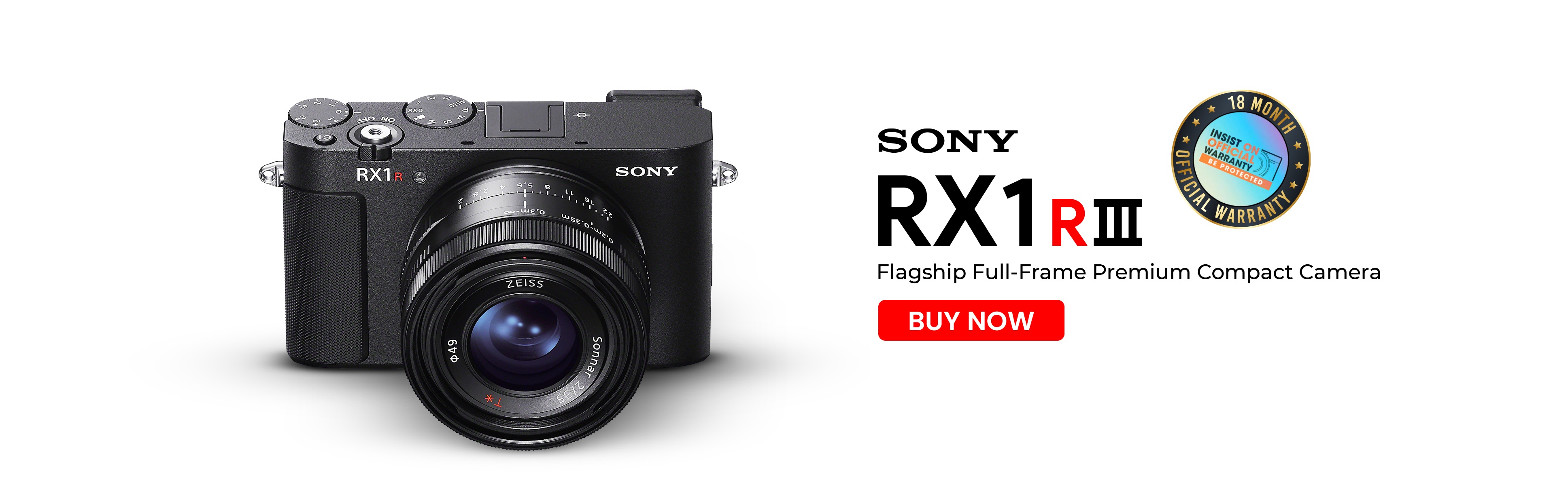 Sony RX1R III Digital Camera