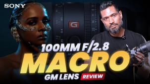 Sony FE 100mm f/2.8 Macro GM Lens Review එක 😍