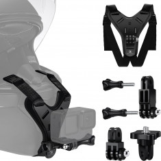 K&F Concept Action Camera Motorcycle Dirt Bike Helmet Chin Strap Mount