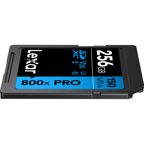 Lexar 256GB High-Performance 800x PRO UHS-I SDXC Card (BLUE Series)