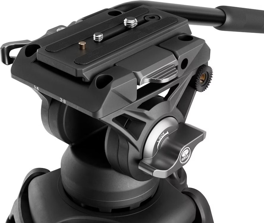 Sirui EL-VT01 Aluminum Video Tripod with Fluid Video Head