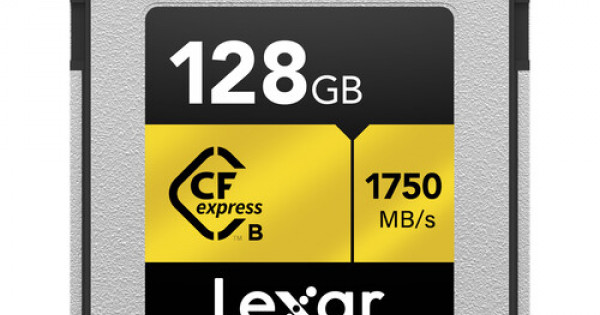 Lexar 128GB Professional CFexpress Type B Card GOLD Series - CameraLK