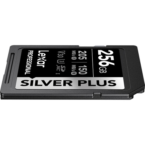 Lexar 256GB Professional SILVER PLUS UHS-I SDXC Memory Card