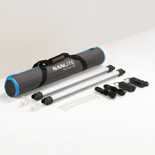 Nanlite PavoTube II 15C RGB LED Tube Light (2, 2-Light Kit)