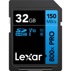 Lexar 32GB High-Performance 800x PRO UHS-I SDHC Memory Card