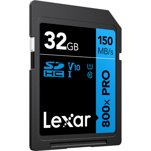 Lexar 32GB High-Performance 800x PRO UHS-I SDHC Memory Card