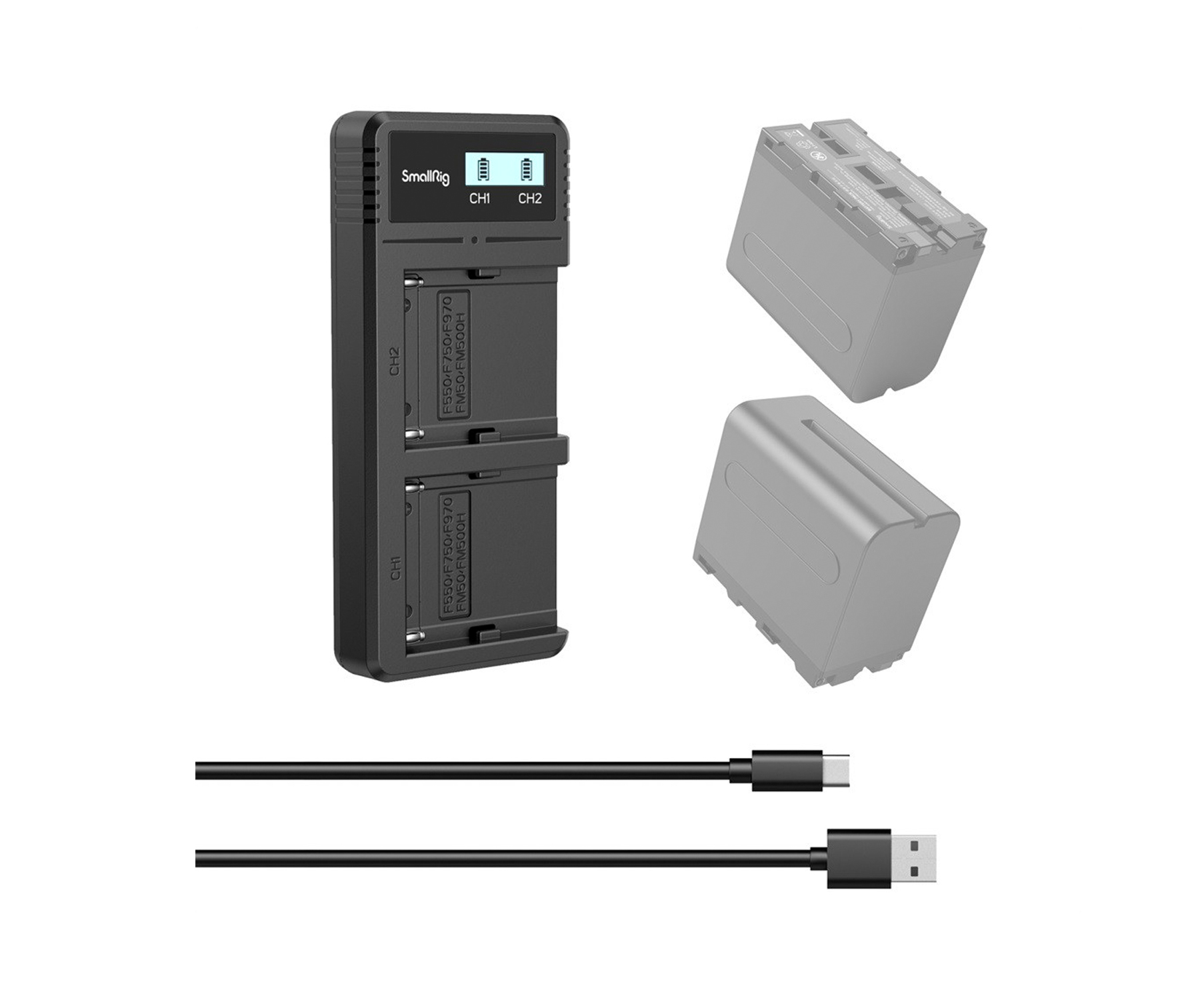 SmallRig NP-F970 Camera Battery Charger