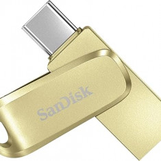 SanDisk Ultra Dual Drive Go USB Type-C - 256GB - 400MB/s (Gold)
