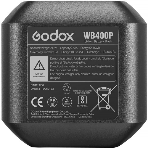 Godox AD400Pro II Witstro All-In-One Outdoor Flash