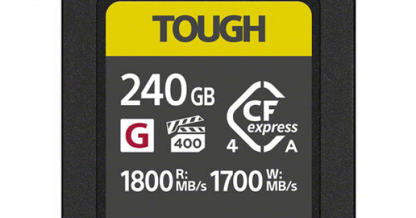 Sony 240GB CFexpress 4.0 Type A TOUGH Memory Card - CameraLK