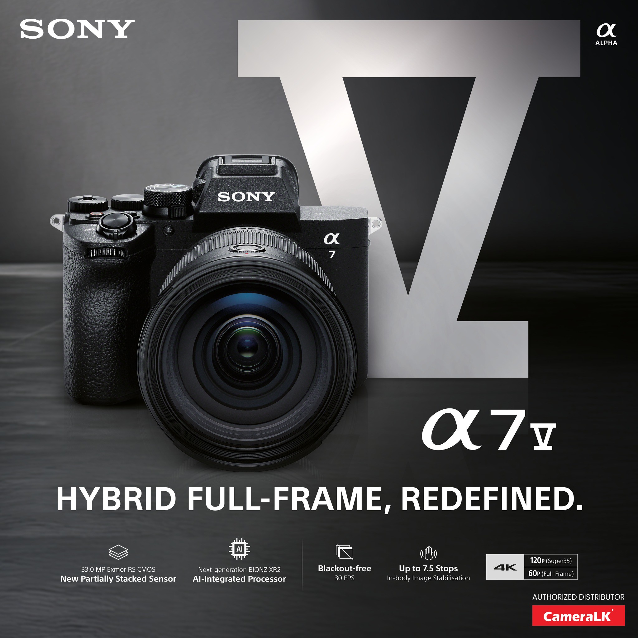 Sony Alpha a7 V Mirrorless Digital Camera