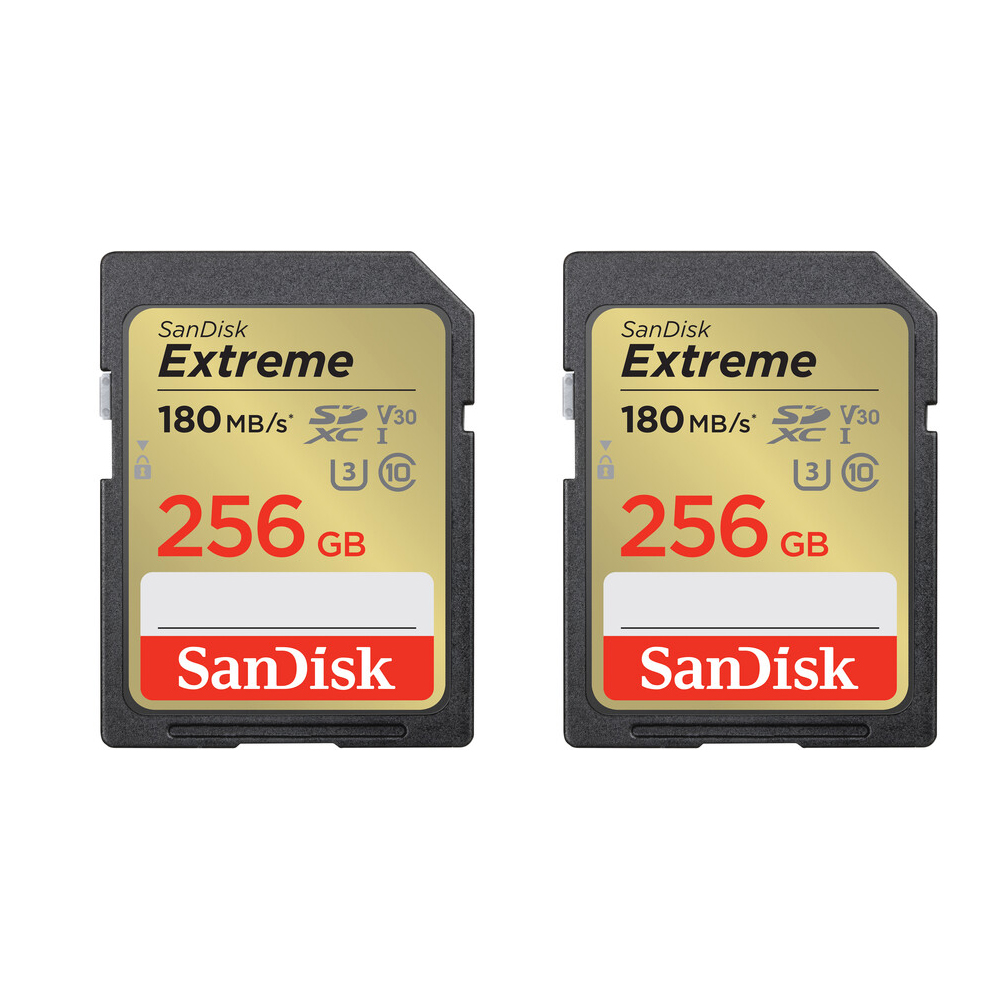 SanDisk 256GB Extreme UHS-I SDXC Memory Card