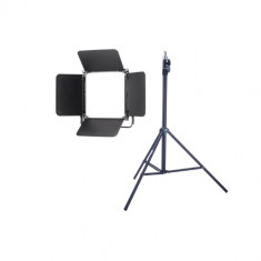 Tolifo GK-S100 RGB Pro LED Photography Light with Nicefoto LS-280AT  Light Stand