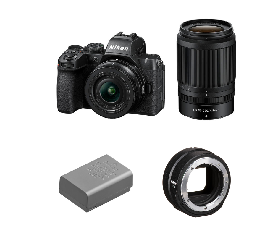 Nikon Z50 II Mirrorless Camera with 16-50mm Lens