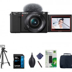Sony ZV-E10 Mirrorless Camera With 16-50mm Lens & Accessories