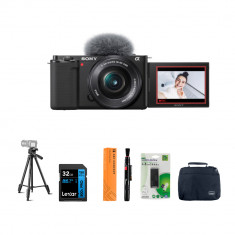Sony ZV-E10 Mirrorless Camera With 16-50mm Lens & Accessories
