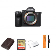 Sony Alpha a7 III Mirrorless Digital Camera with FZ100 Battery, 128GB Extreme Memory Card, Card Reader & Lens Pen
