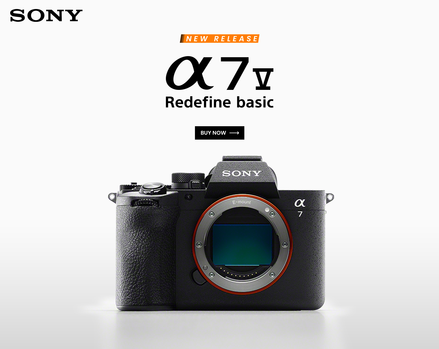 Sony Alpha a7 V Mirrorless Digital Camera