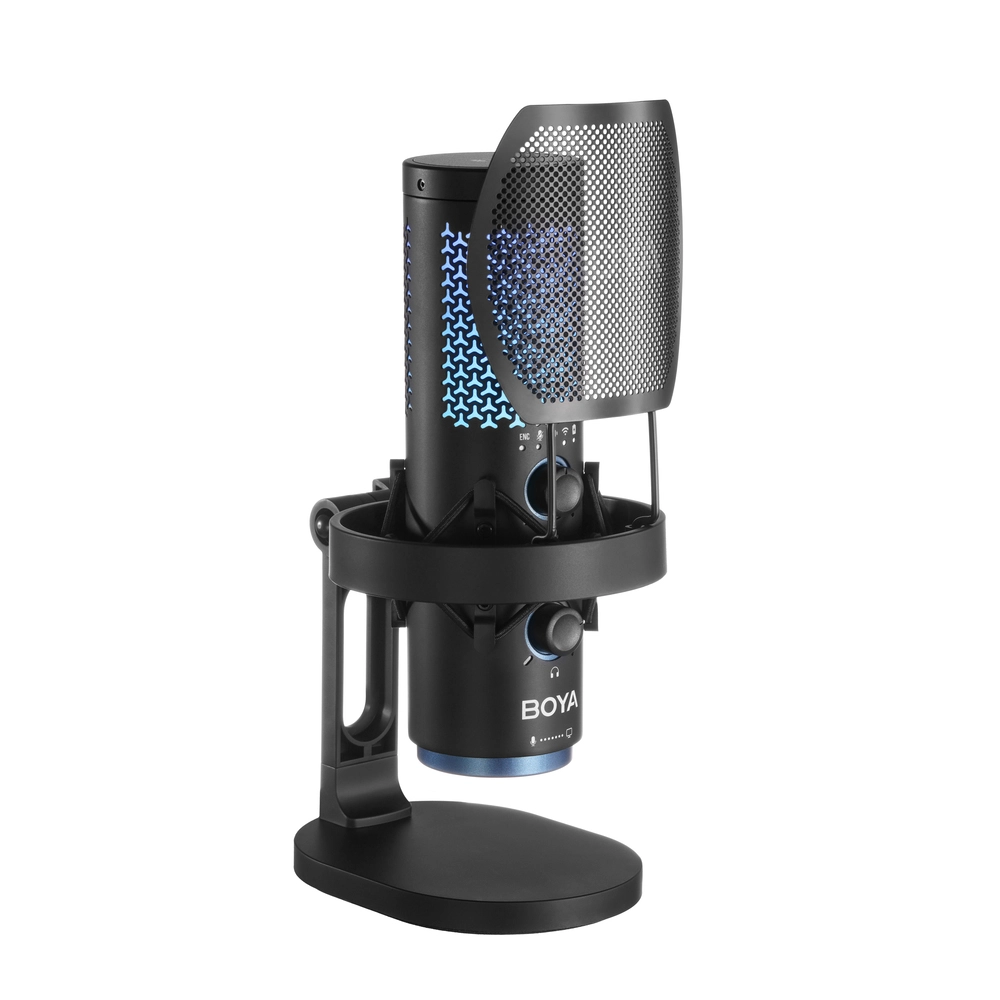BOYA K5 Vibrant Lighting Condenser USB Microphone