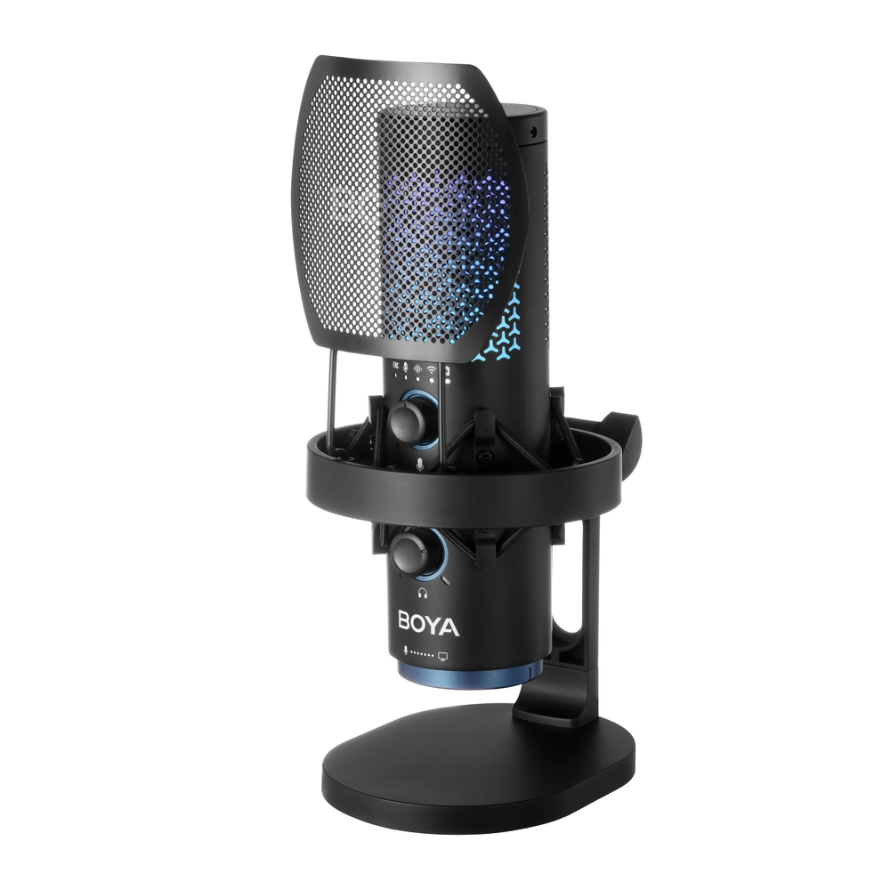 BOYA K5 Vibrant Lighting Condenser USB Microphone