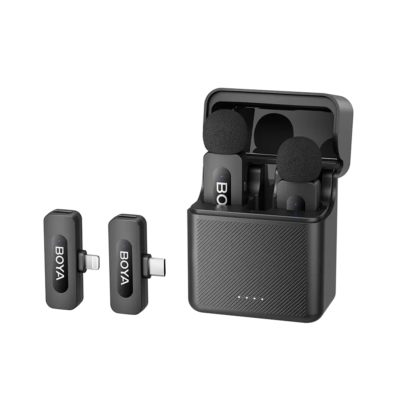 BOYA BY-V3 COMBO 2.4GHz WIRELESS MICROPHONE (6m)