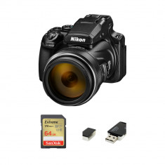Nikon COOLPIX P1100 Digital Camera With 64GB Memory Card