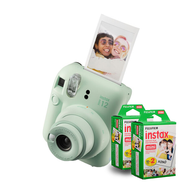 FUJIFILM INSTAX MINI 12 Instant Film Camera (Mint Green)
