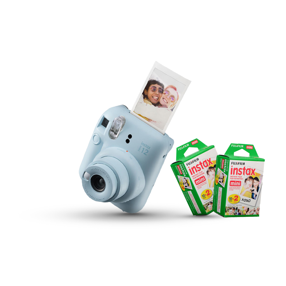 FUJIFILM INSTAX MINI 12 Instant Film Camera (Pastel Blue)