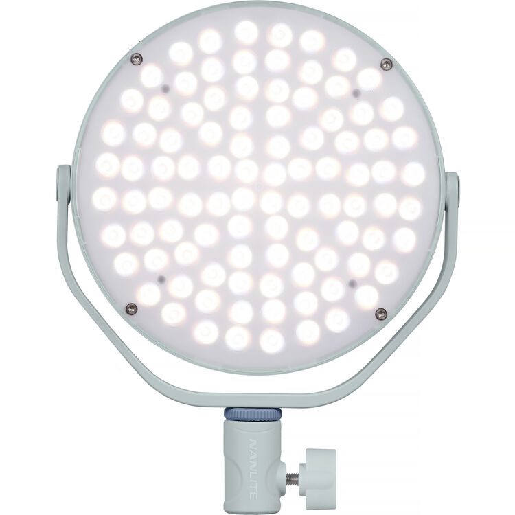 Nanlite miro 30c RGB Round LED Light Panel (Mint Blue)