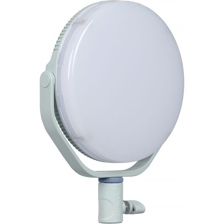 Nanlite miro 30c RGB Round LED Light Panel (Mint Blue)